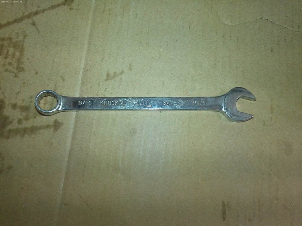 Mac Tools 5/8" Combination Wrench 6 Point #CH20 USA