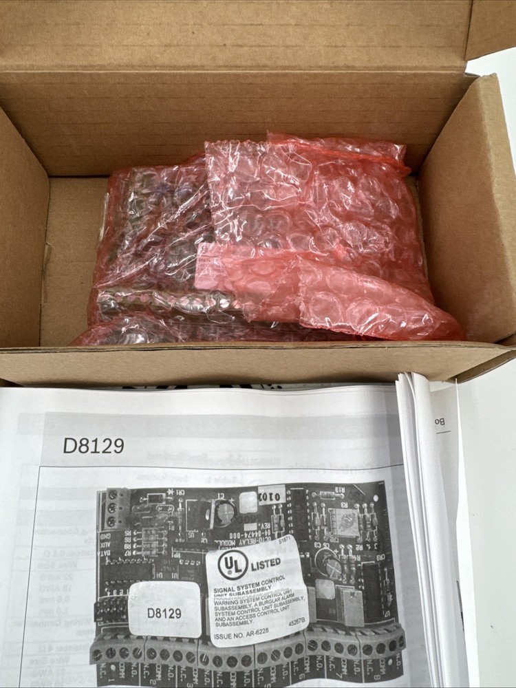 Bosch D8129 Octo-Output Relay Module New Ships Fast