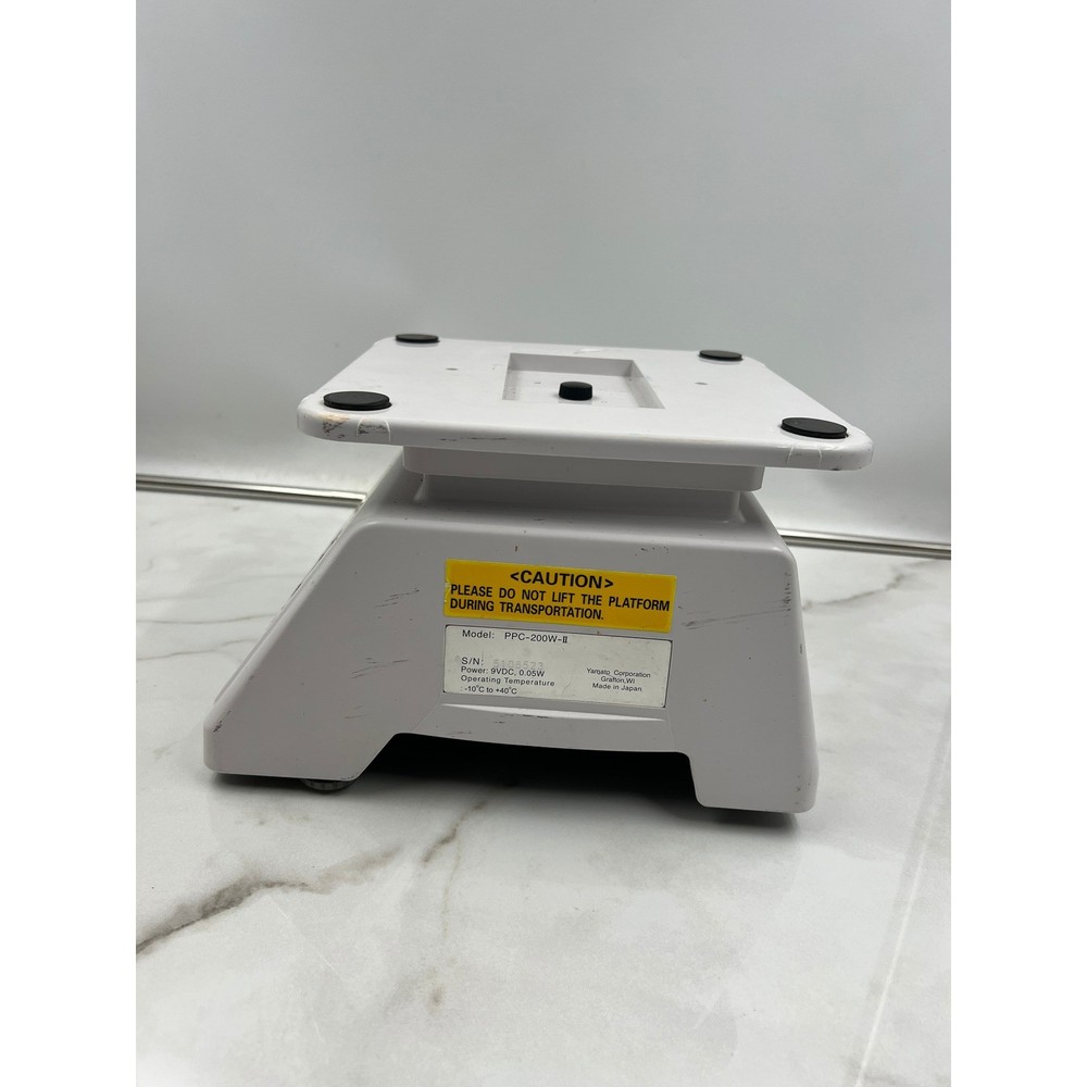 Yamato PPC-200W-II Digital Portion Control Scale 20lb White Washdown