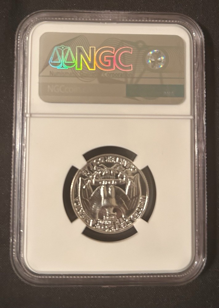 1959 25c US Silver Proof Washington Quarter PF 68