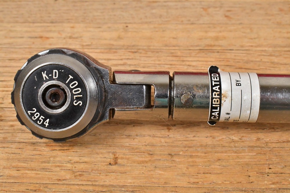 K-D Tools 3/8" Drive Micrometer Type FLEX-HEAD Torque Wrench Made in USA