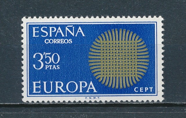 Spain  941-2 MNH, Spoke Wheel, 1960