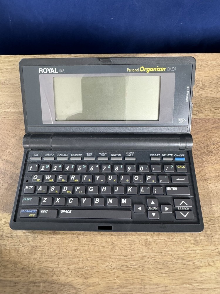 VTG Royal 64k personal organizer dm2000