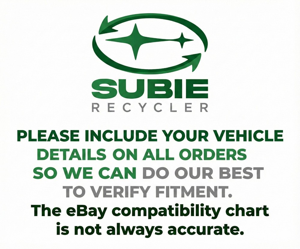 2019 Subaru Forester Multi Info Screen OEM 85261SJ110