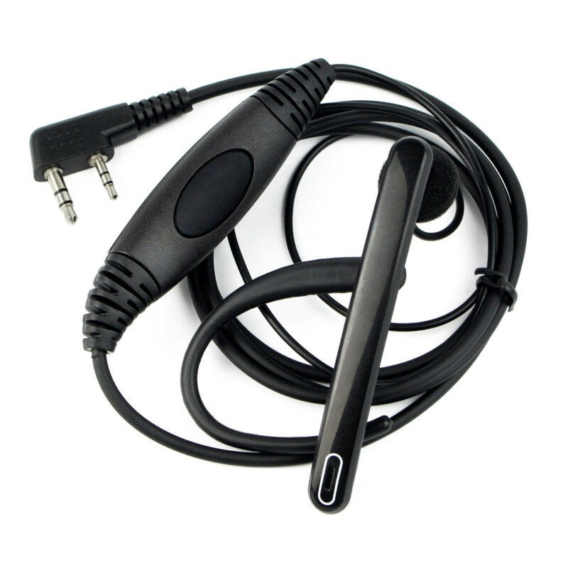 Practical Mic Headset For KPG KPG27D KPG29D 2-Pin Bar Communication