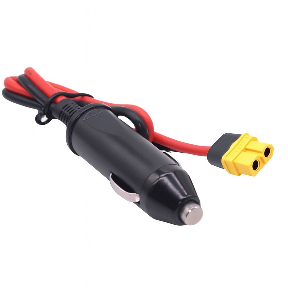 G50 XT60 Socket To Plug Cigarette Lighter Adapter Cable 38Cm 12V / 24V Car