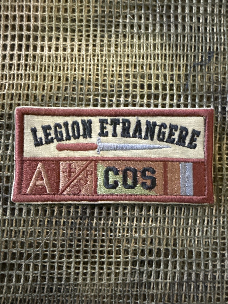 French Foreign Legion Legion Etrangere COS Patch Coyote Border