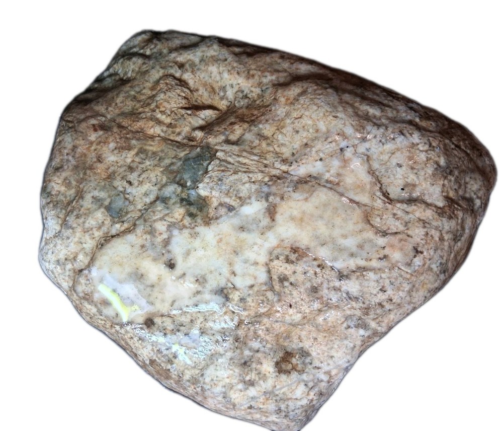 Rough Pale Yellow Stone 3 Lbs From Mesabi Range MN