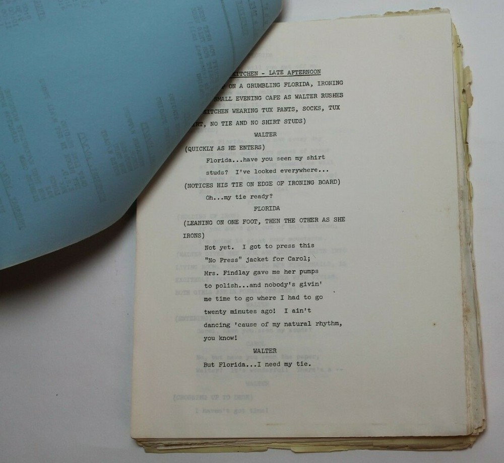 MAUDE / Albert E. Lewin, 1973 TV Script "The Will" argument over writing wills