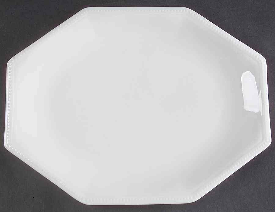 Johnson Brothers Heritage White Oval Serving Platter 6562502