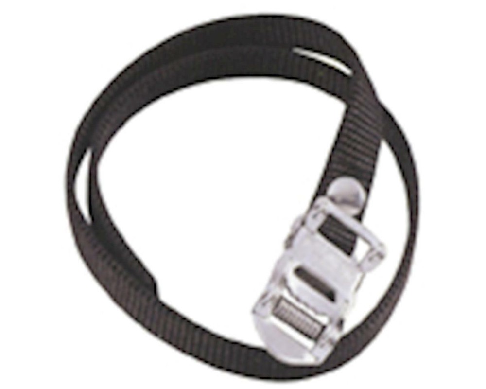Wellgo Standard Toe Straps (Black) (Pair) [W-2]