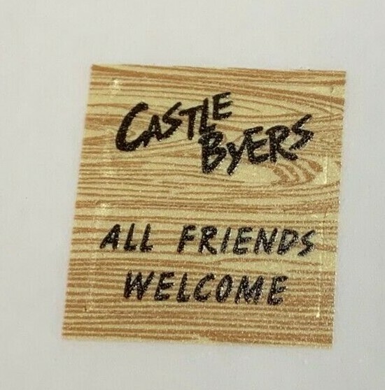 Custom Replacement Stickers for Stranger Things Castle Byers