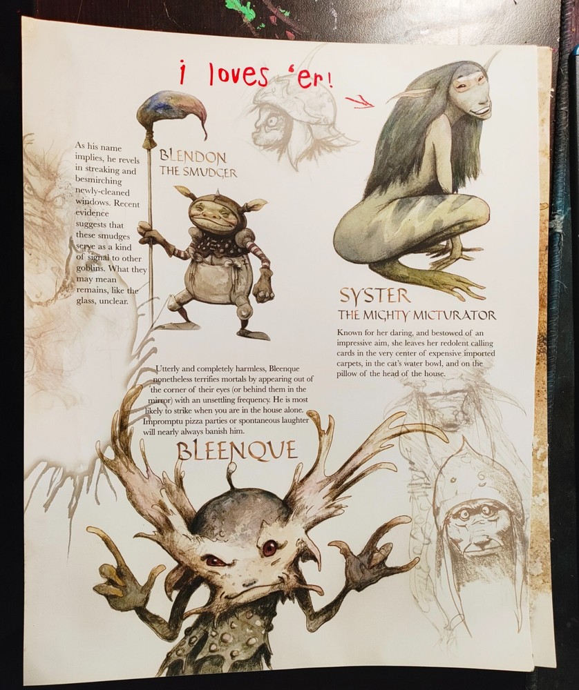 Vintage Book Page Bundle for Junk Journals - Goblin Theme Collage Pages