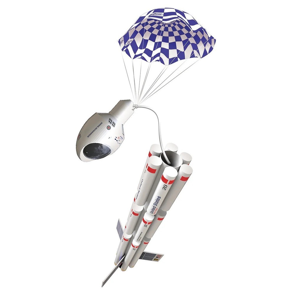 Estes EST7253 Explorer Aquarius Model Rocket Kit - Preholiday Special