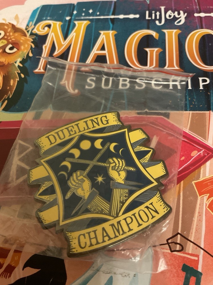 Harry Potter Duelling Champion Pin Rare