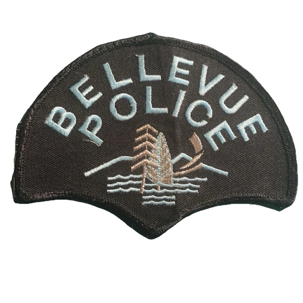 BELLEVUE  POLICE EARLY VEST PATCH 9B