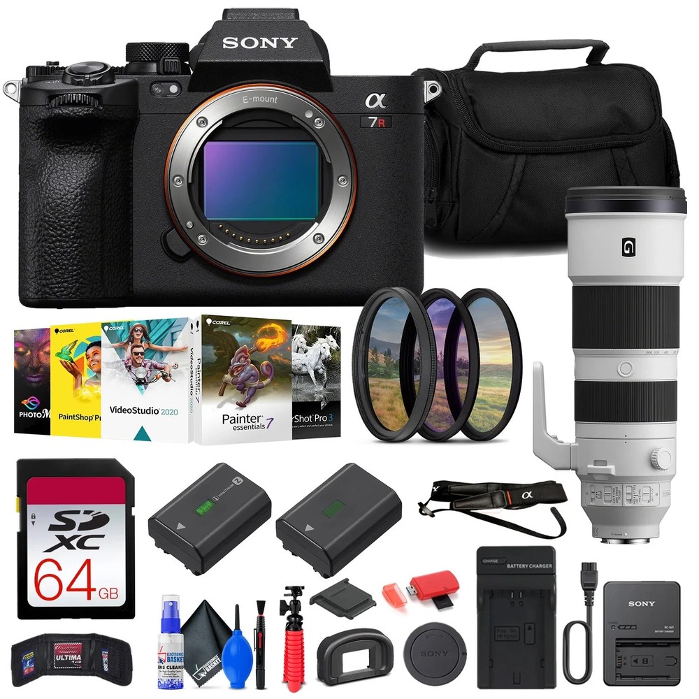Sony a7R V Mirrorless Camera with Sony FE 200-600mm Lens Bundle