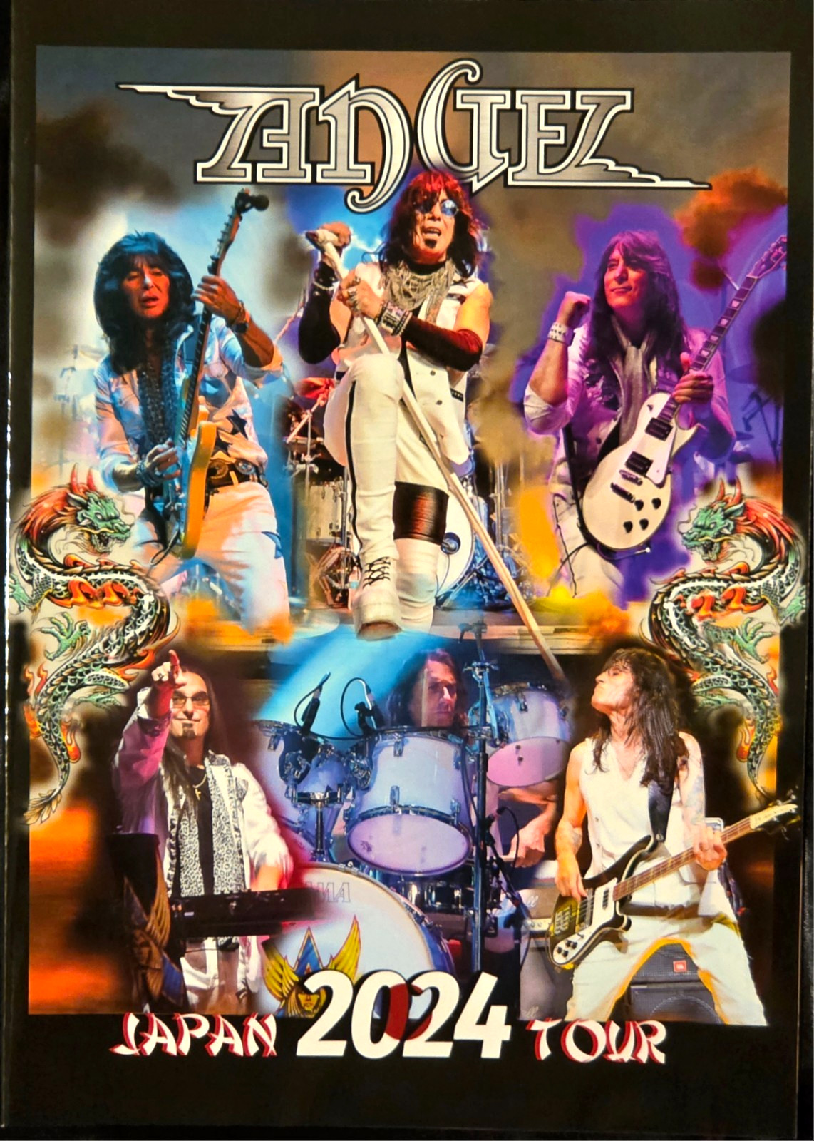 ANGEL 2024 JAPANESE TOUR BOOK PROGRAM  PUNKY MEADOWS FRANK DIMINO GIUFFRIA KISS