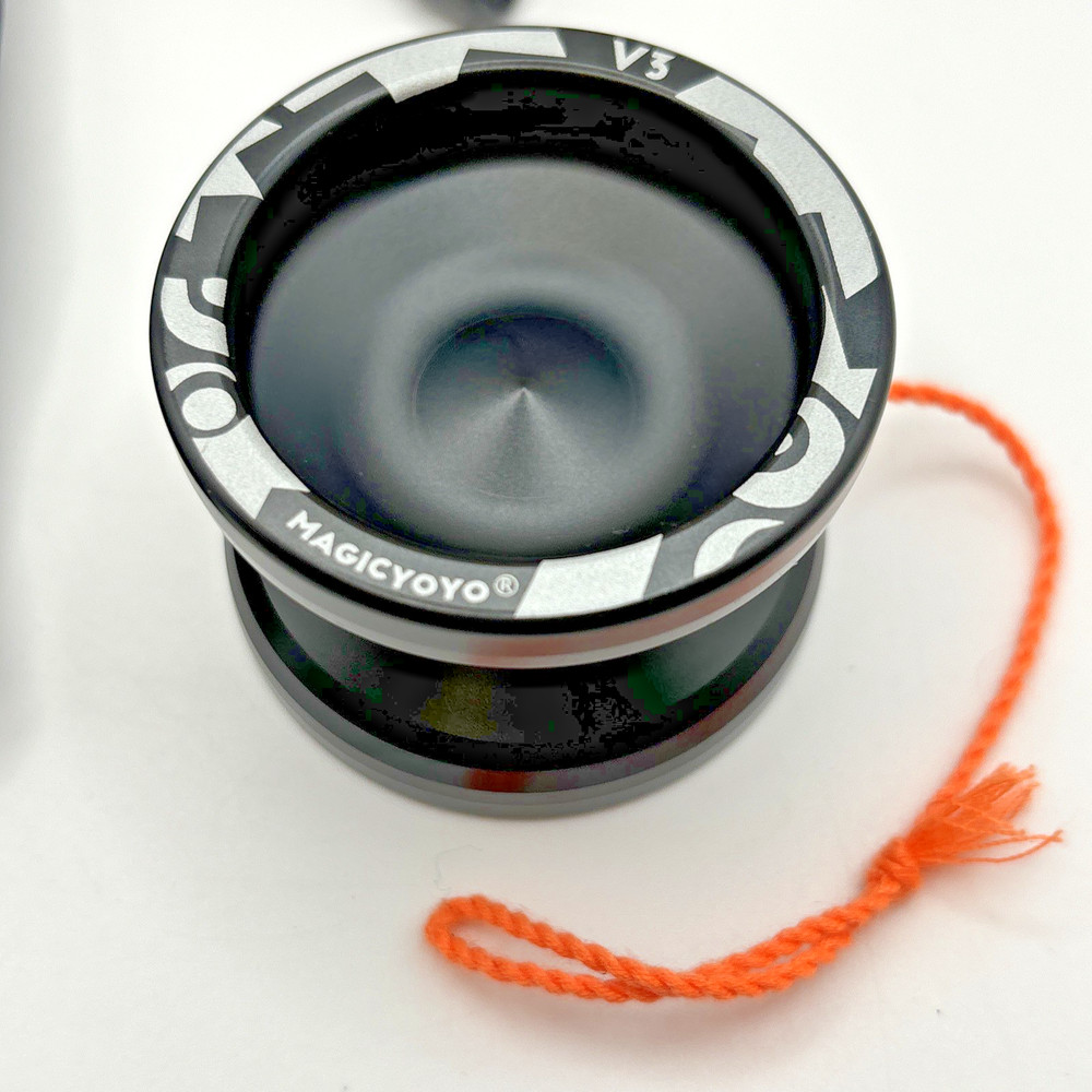 MagicYoYo Keep Moving Forward Black Yo-yo Professional Responsive V3 8+