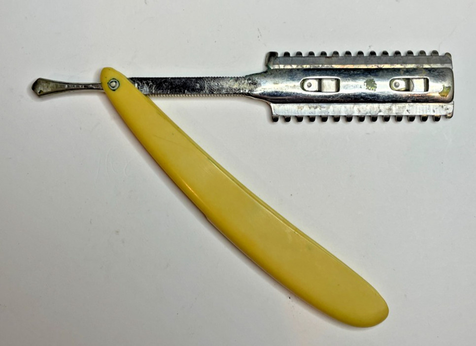 Durham Duplex Razor Vintage with original leather case