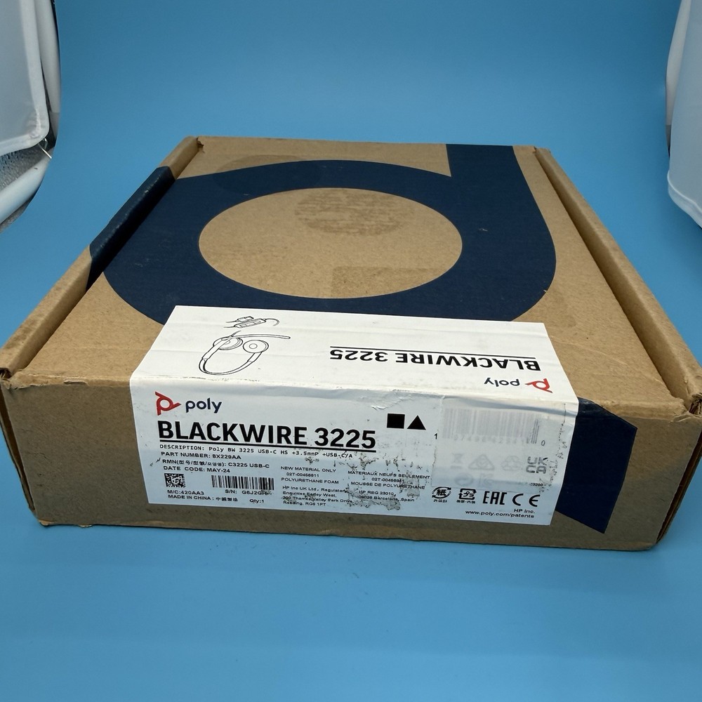 Plantronics Blackwire 3325-M USB-C Headset | NEW - OPEN BOX