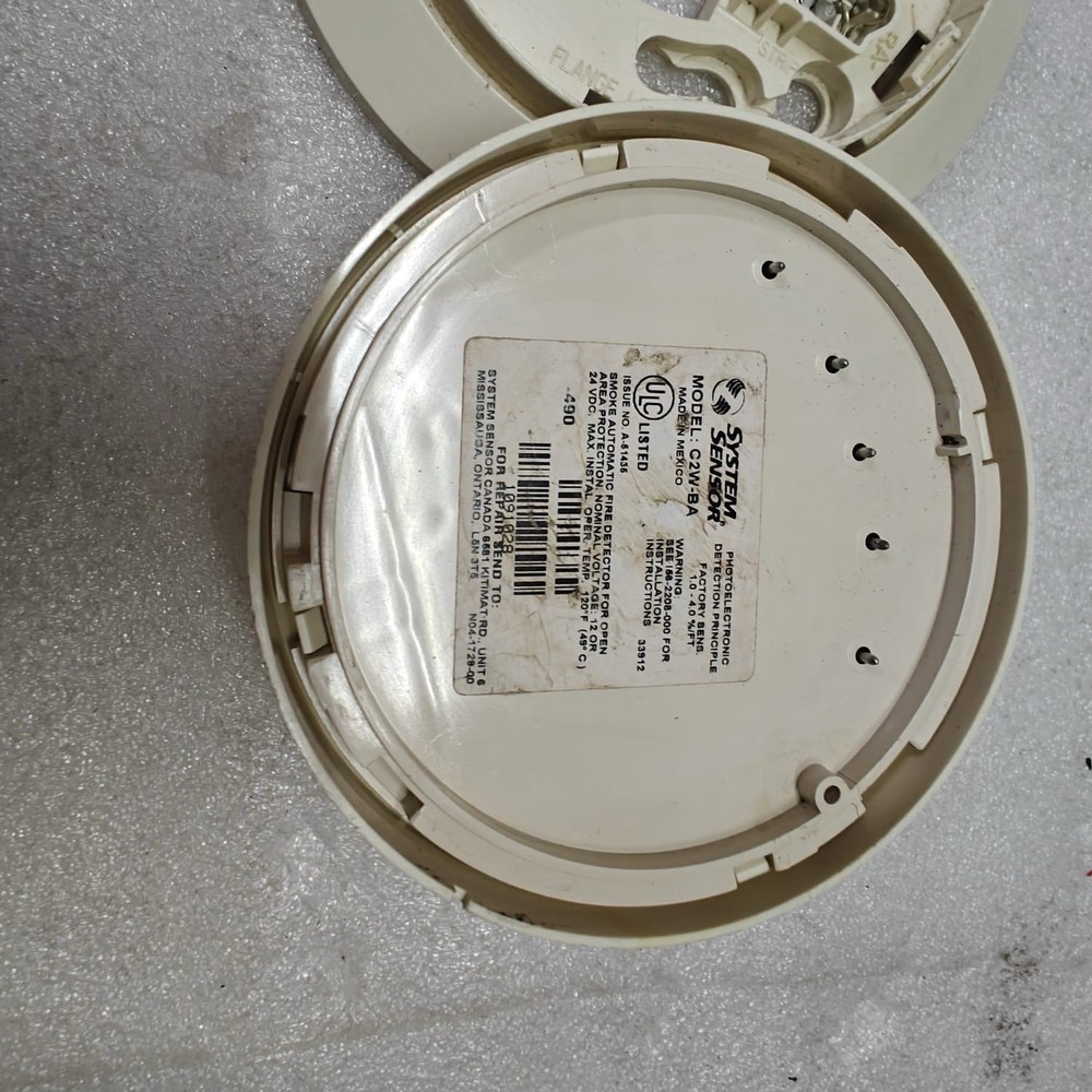SYSTEM SENSOR SMOKE DETECTOR C2W-BA