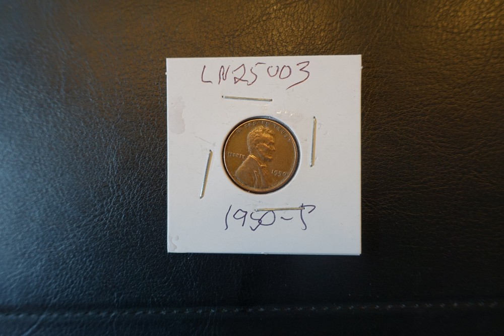 1950-P 1 cent Lincoln  Penny