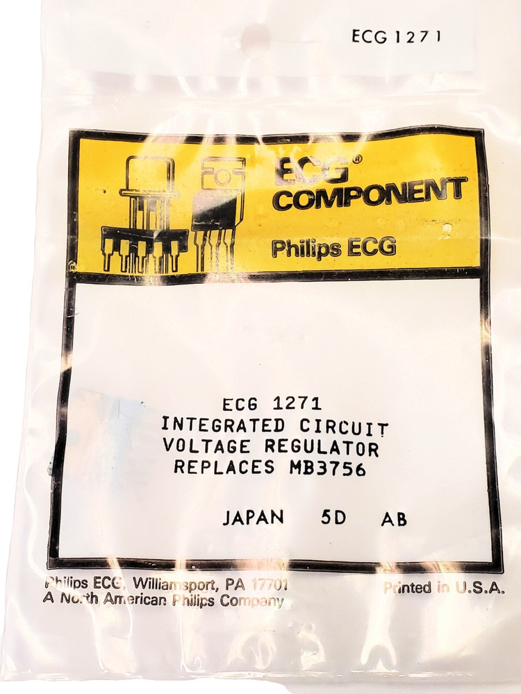 NTE1271  "Original" NTE IC 8P SIP  AKA MB3756 1 pc