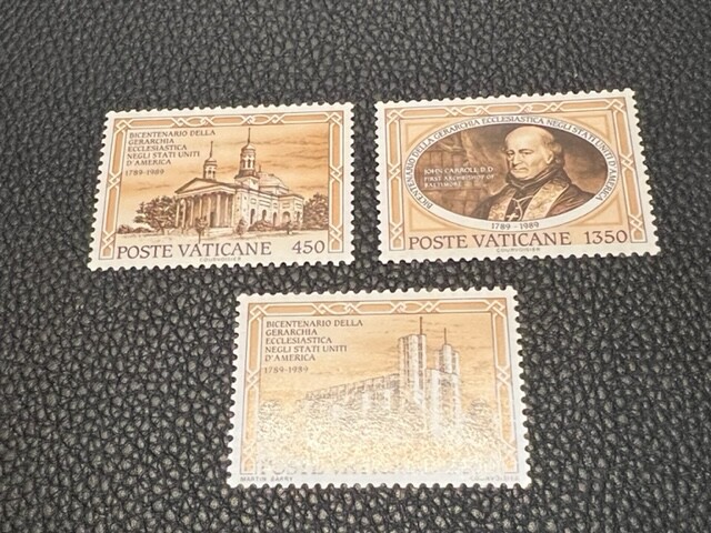 Vatican 842-844 MNH