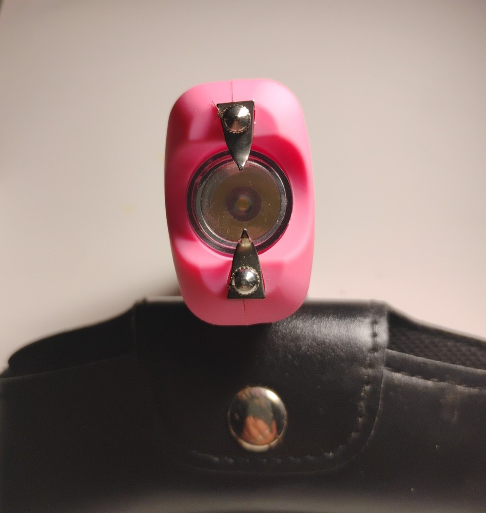 Curved Pink Stun Gun