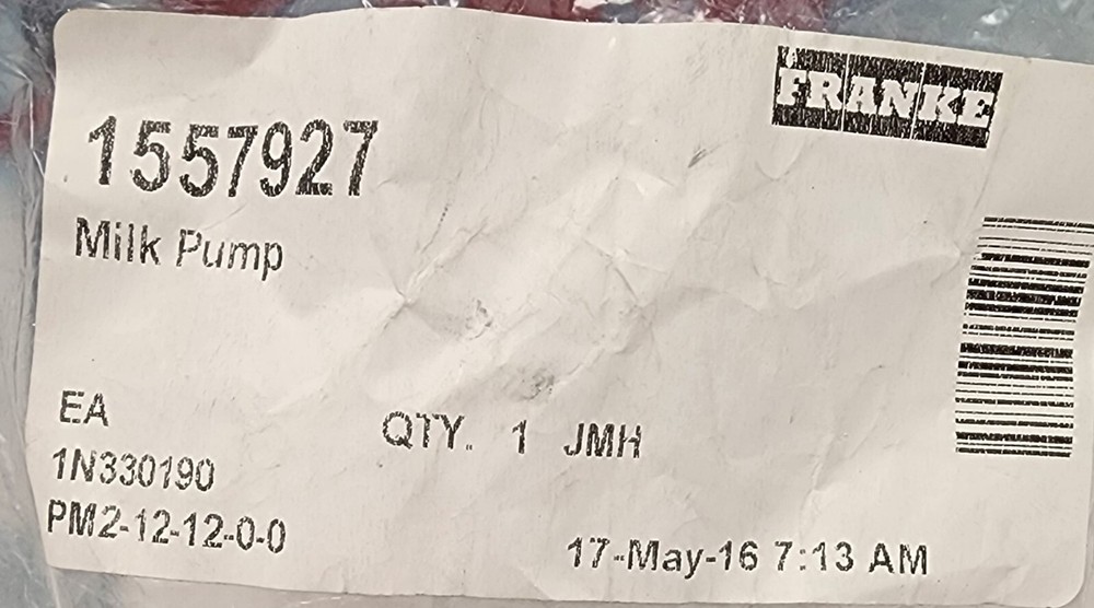 1 new Frank Milk Pump 1557927