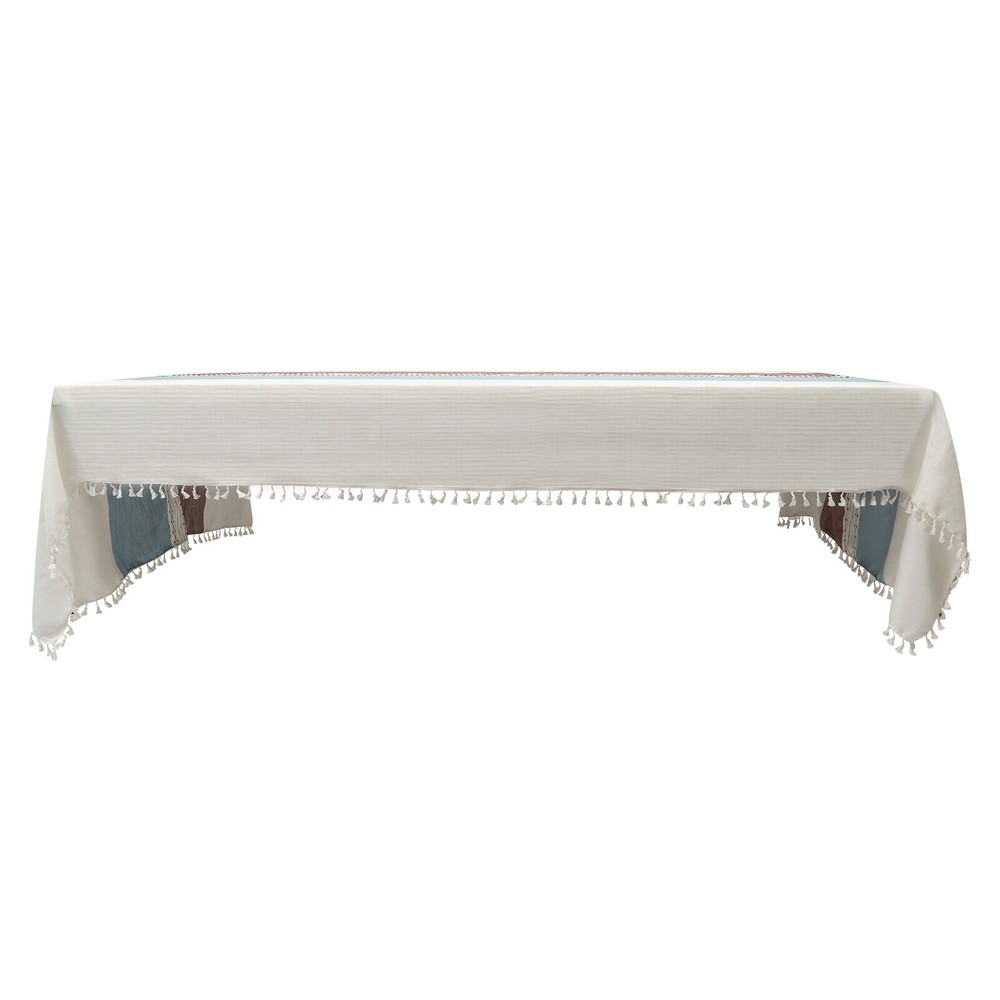 Rectangle Table Cloths Rustic Tablecloth Table Cover Waterproof 140*300cm US