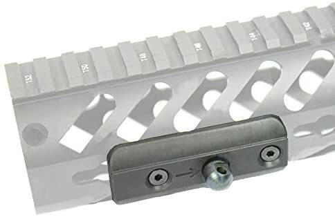 Tactical Keymod Bipod Mount Adapter For Keymod Rail System Adaptor Sling Swivel