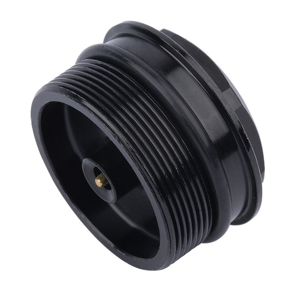 Hot Sale Fork Valve Nut Assembly Thread Black MTB Bicycle Air Fork Cap