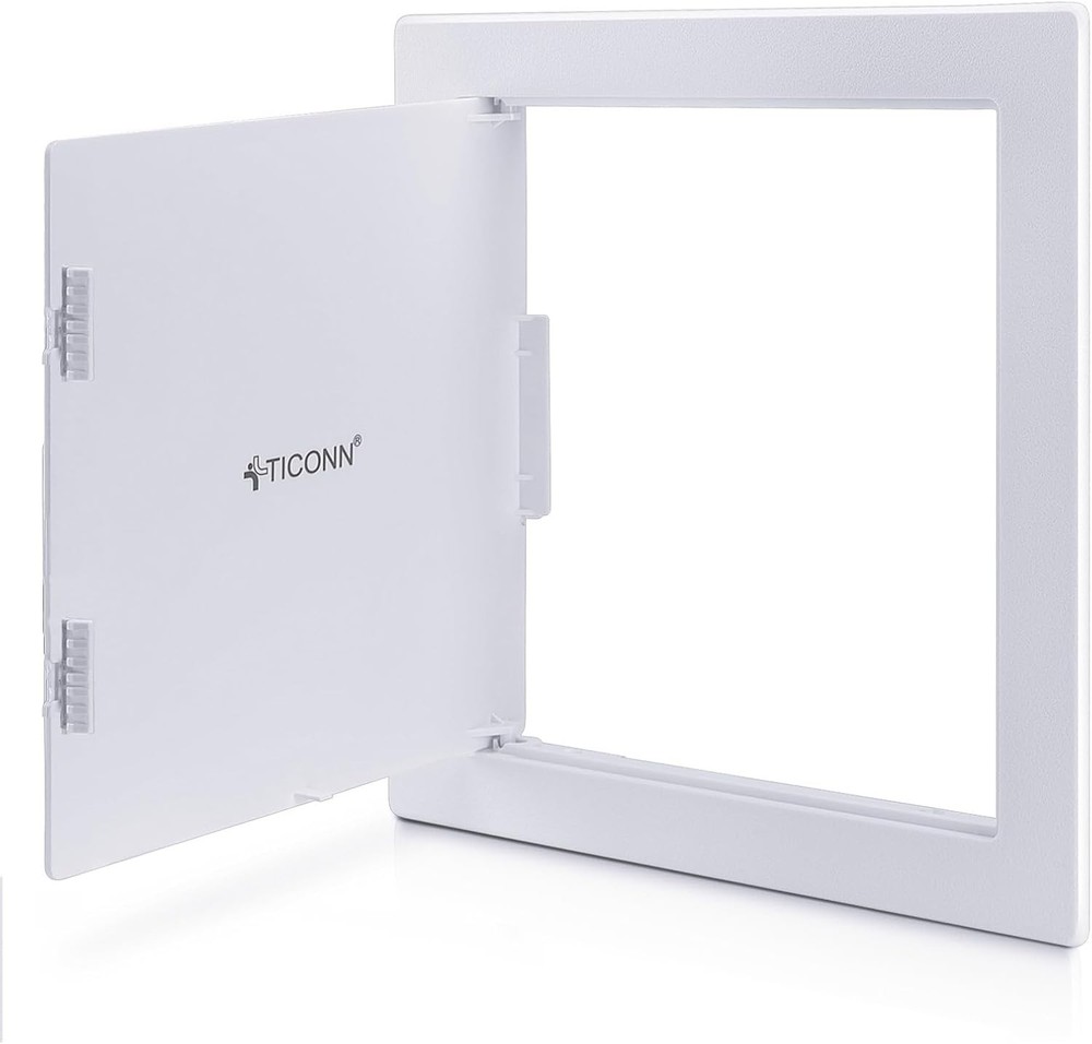 Seamless 14x14 Inch Drywall Access Panel with Discreet Notches - DIY Friendly