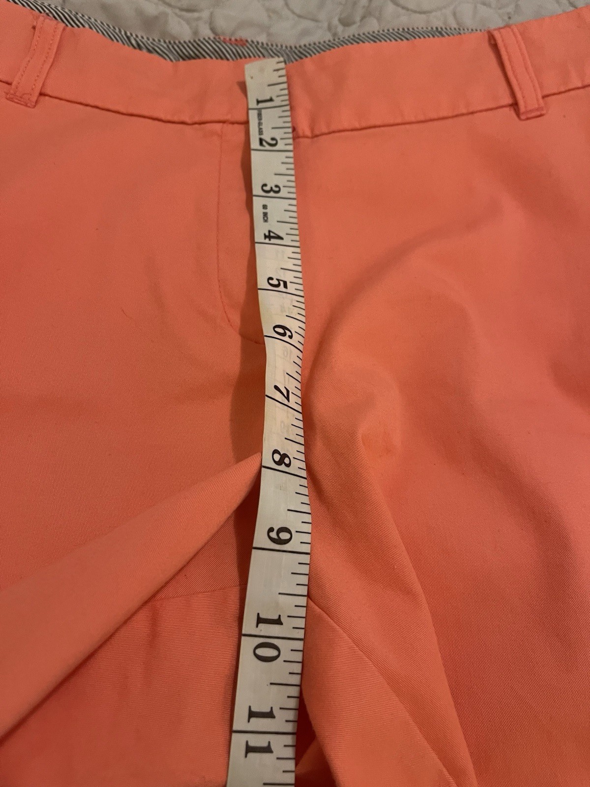 Crown & Ivy Sz 10 CORAL Shorts Women's EXCELLENT Fast Shipping M