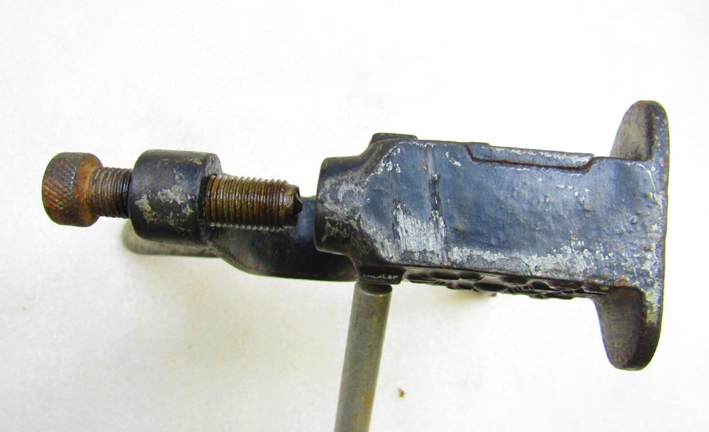Vintage bench rivet tool by Sheehan Mfg