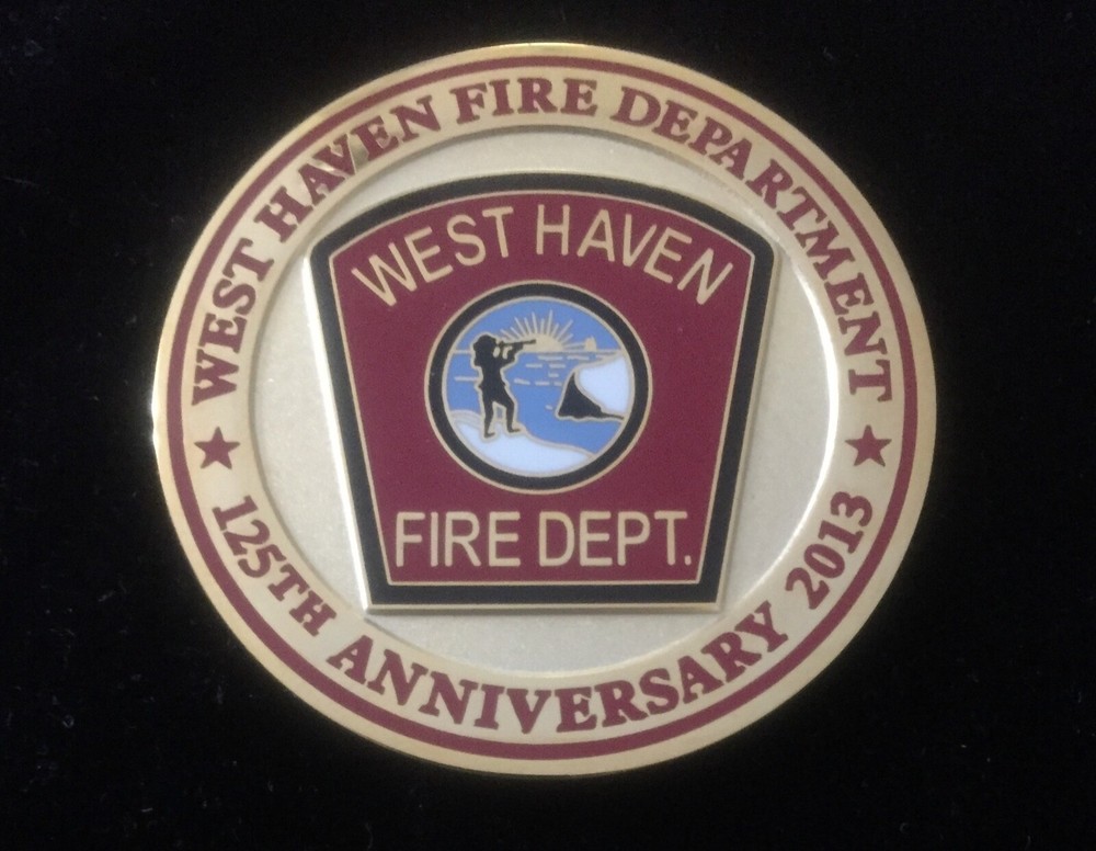 Fire Department Challenge Coin (West Haven)