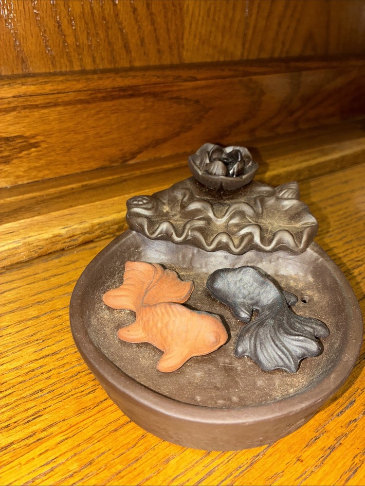 vintage ceramic incense holder