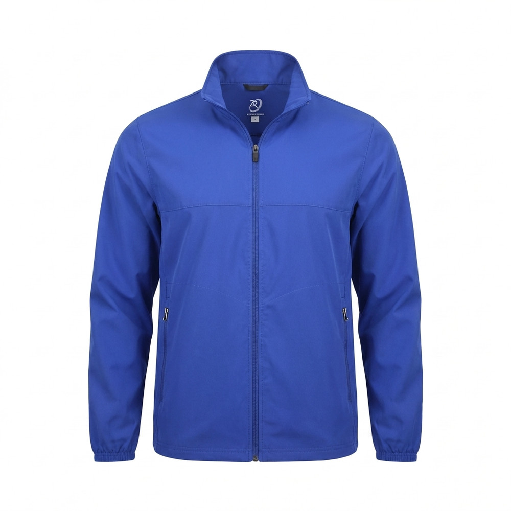 Zero Restriction Tour Series Golf Jacket Mens Large Blue Full Zip Performance