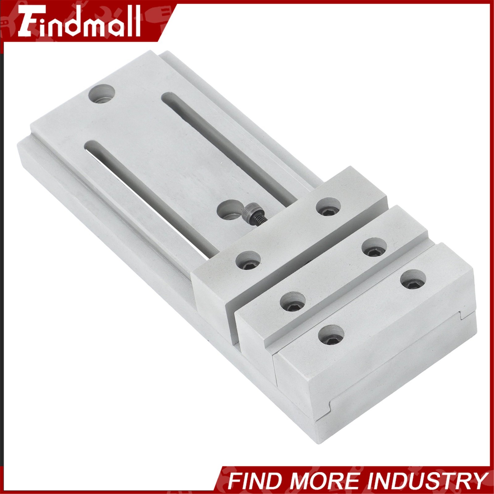 Findmall Workholding Clamp Work Table CNC Router Bench Vise Mini Low Profile