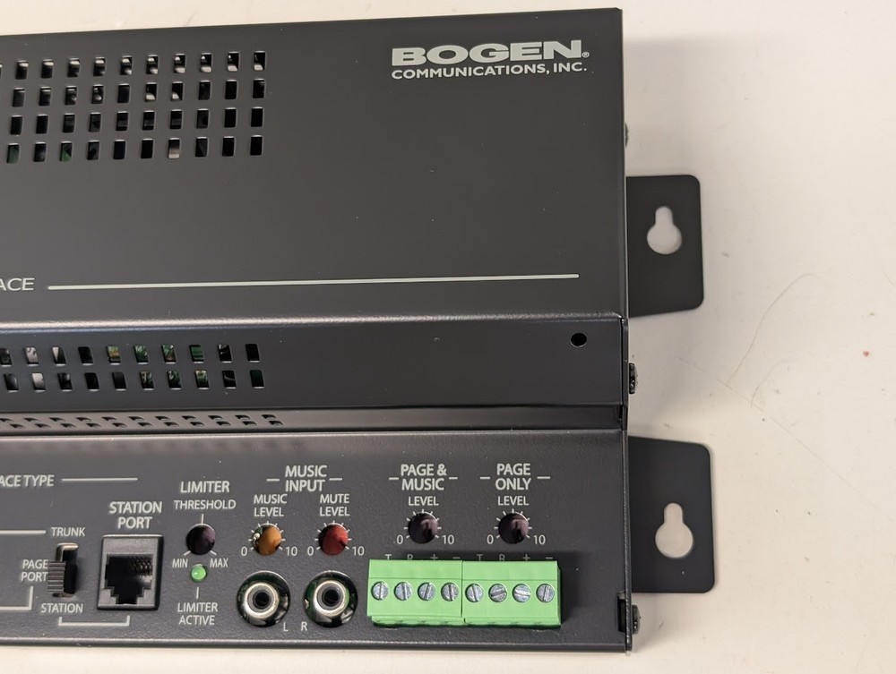 Bogen UTI1 Single Zone Paging Controller New - Open Box