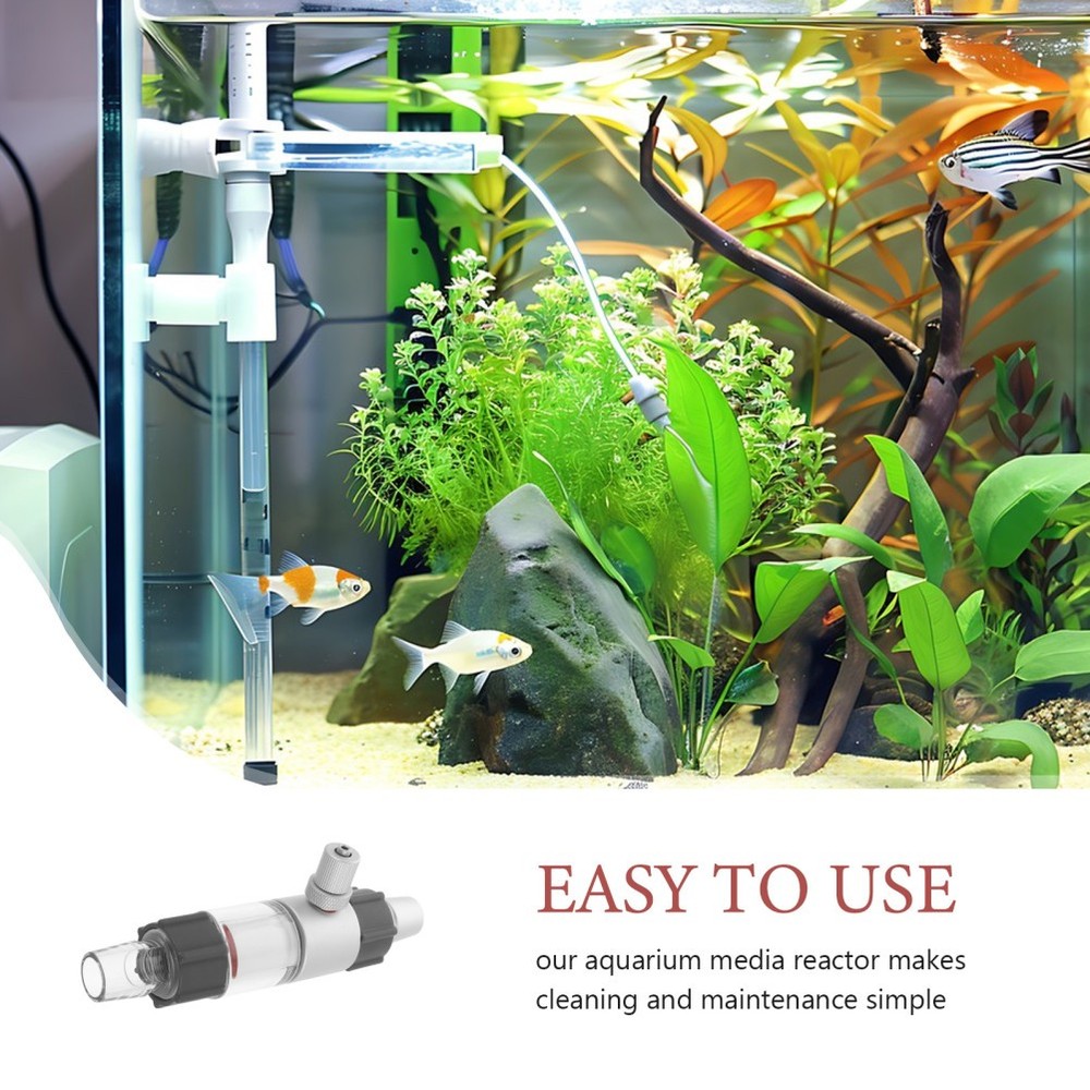 Plant Tank Refiner Aquarium Diffuser Mini Filter Outlet Bubble Counter
