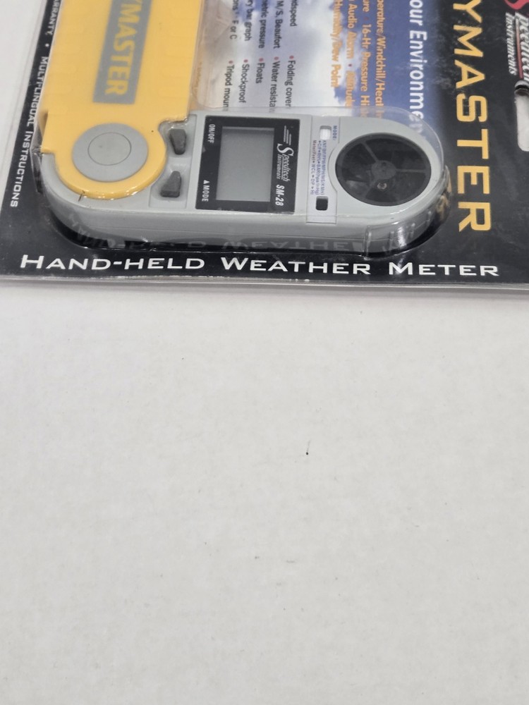 New Speedtech SKYMASTER weather meter Model SM-28