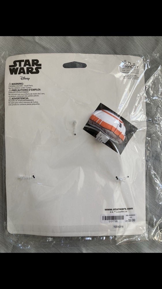 Star Wars BB-8 Headband New In Original Packaging
