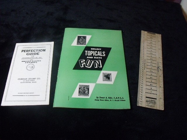 PERFECTION GUIDE, COLLECT TOPICALS PAMPLET, SCOTT PERF GUIDE ALL OLDER FREE S/H