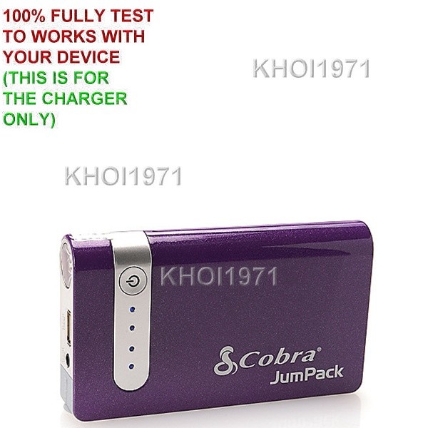 WALL Charger AC adapter for Cobra CPP 7500 CPP7500 JumPack Portable Jump starter