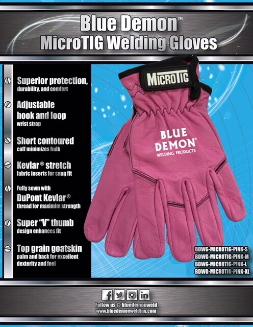 Blue Demon Micro TIG Welding Gloves
