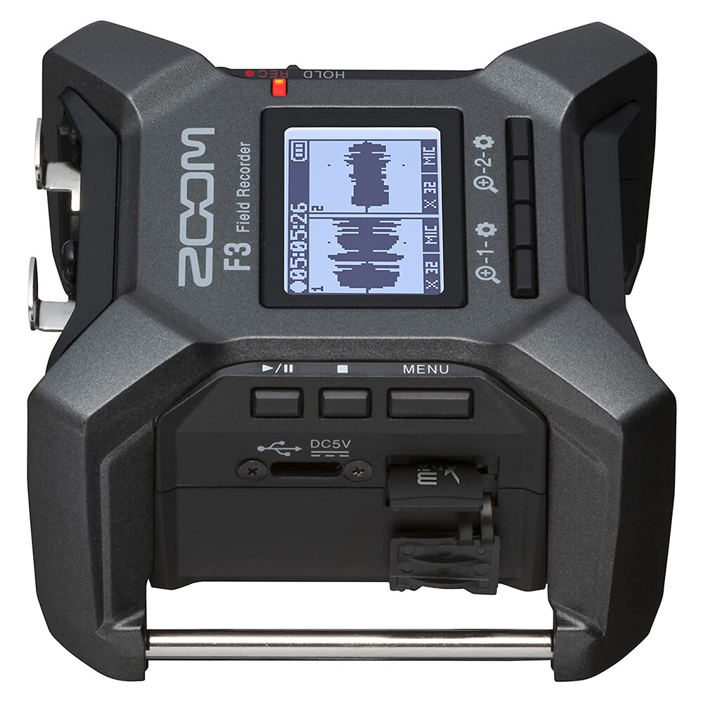 Zoom F3 2-Input / 2-Track Multitrack Portable Field Recorder