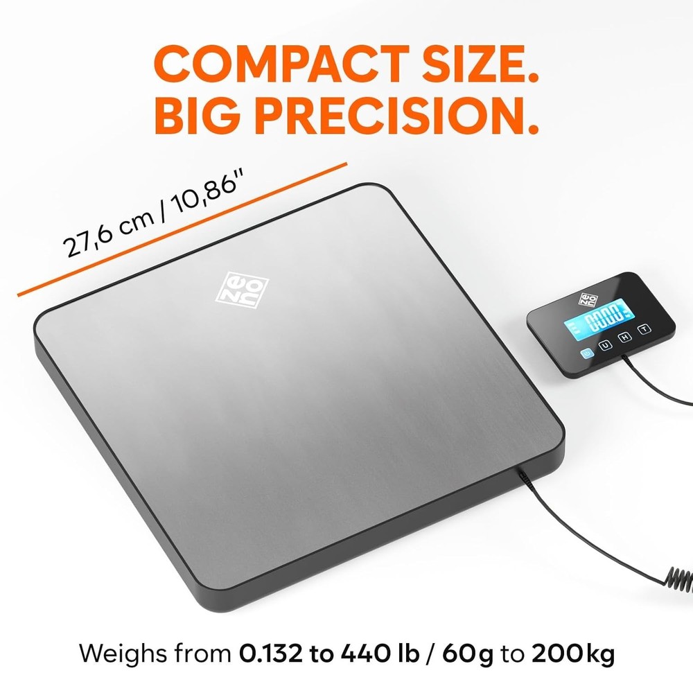 Shipping Scale, Accurate Digital Postal Scale,Hold/Tare Function 440lbs/0.35oz